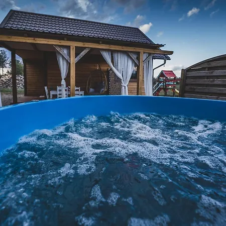 ロッジ Kaszuby Wczasy U Danusi Sauna I Bania *