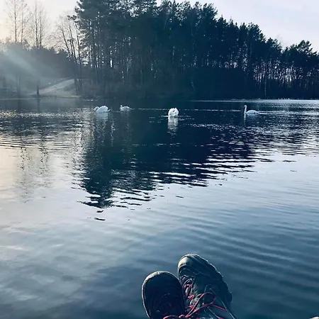 Kaszuby Wczasy U Danusi Sauna I Bania ロッジ