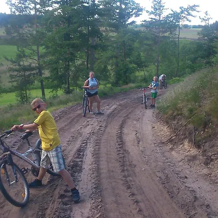 Kaszuby Wczasy U Danusi Sauna I Bania ロッジ *