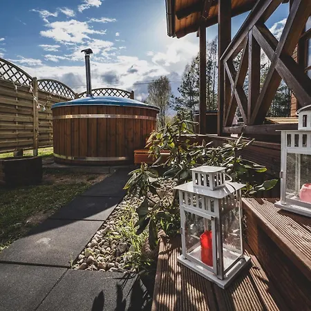 ロッジ Kaszuby Wczasy U Danusi Sauna I Bania Lipusz