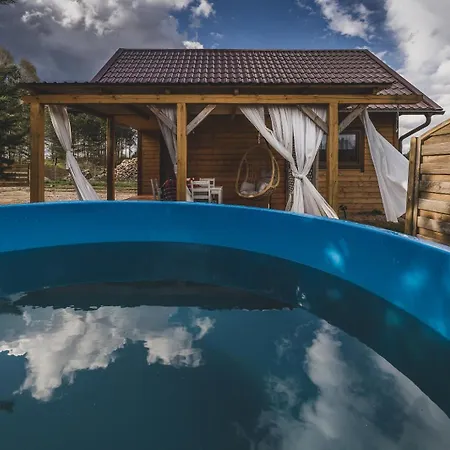 Kaszuby Wczasy U Danusi Sauna I Bania ロッジ *