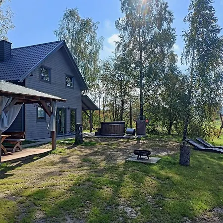 Kaszuby Wczasy U Danusi Sauna I Bania ロッジ Lipusz