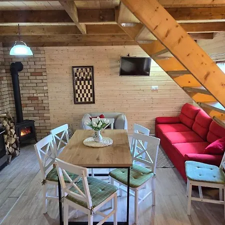 ロッジ Kaszuby Wczasy U Danusi Sauna I Bania *