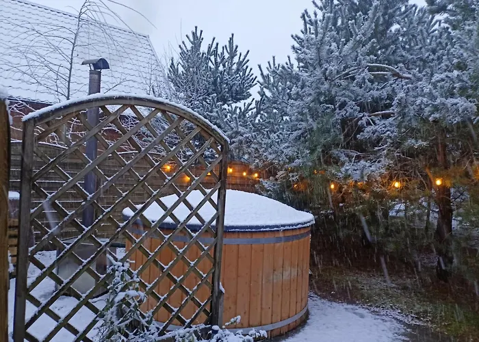 Kaszuby Wczasy U Danusi Sauna I Bania 롯지 Lipusz