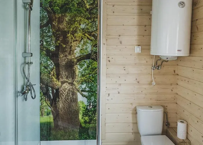 Kaszuby Wczasy U Danusi Sauna I Bania 롯지 *