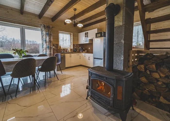 롯지 Kaszuby Wczasy U Danusi Sauna I Bania